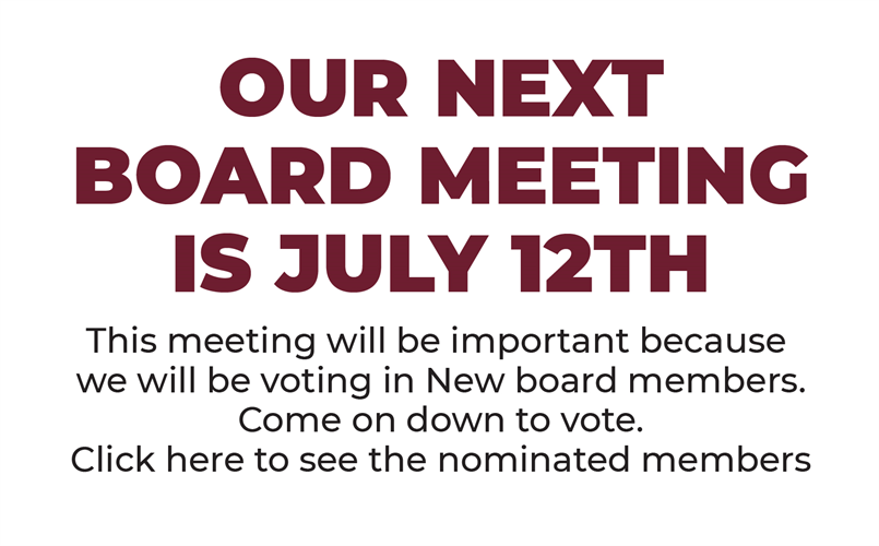 Next Board Meeting