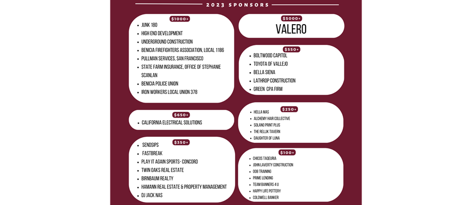 Thank you to our Sponsors!