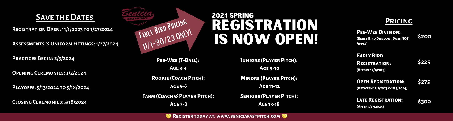 2024 Registration is now OPEN